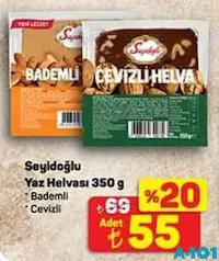 SEYİDOĞLU YAZ HELVASI 350 G fiyat ve kampanya bilgisi